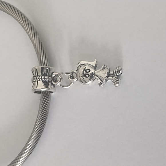 charm Jewelry - Silver Girl Dangle Charm for Pandora Style Bracelet